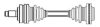 PORSC 96433203700 Drive Shaft